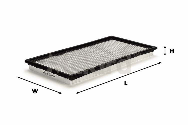 Filtro de Aire Millard MK-1780, Ford Explorer V8 4.6, 06-08 / 06-10 - Vista 2