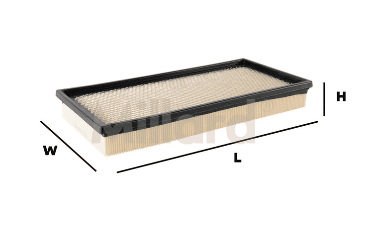 Filtro de Aire Millard MK-3901 Dodge, Dakota, Durango, Ram Pinck up 2500 - Vista 2