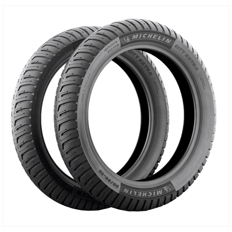 Caucho para Moto Michelin 100/90R18 MC 62S Reinf City Extra - Vista 2