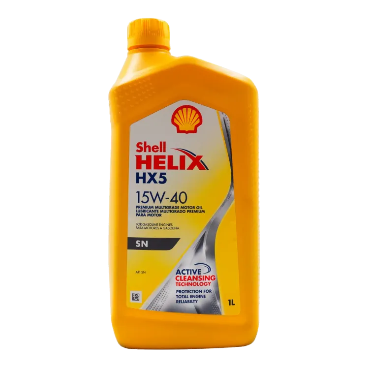 Aceite 15W40 Mineral Shell Helix HX5 1lt - Vista 1