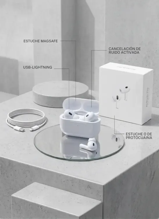 Audífonos Inalámbricos AirPods Pro 2da Gen – ANC