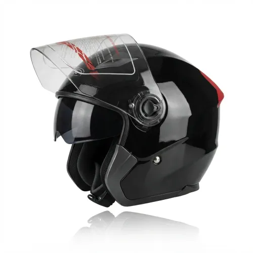 Casco Semi-Integral Doble Visera colores variados 