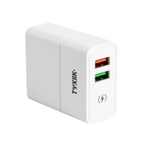 Cargador Doble Puerto Toxiik Canguro Lightning