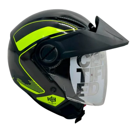 Casco Semi integral Abierto ICH Silvermax 102
