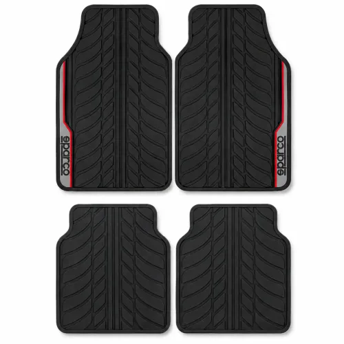 Alfombras Para Carro Universales Juego de 4 piezas Sparco
