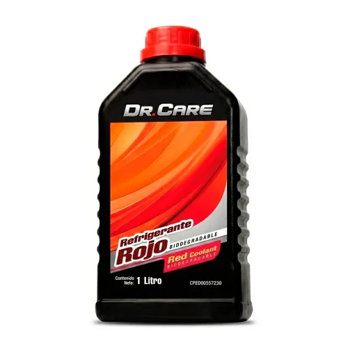 Refrigerante Rojo Biodegradable Dr Care 1lt