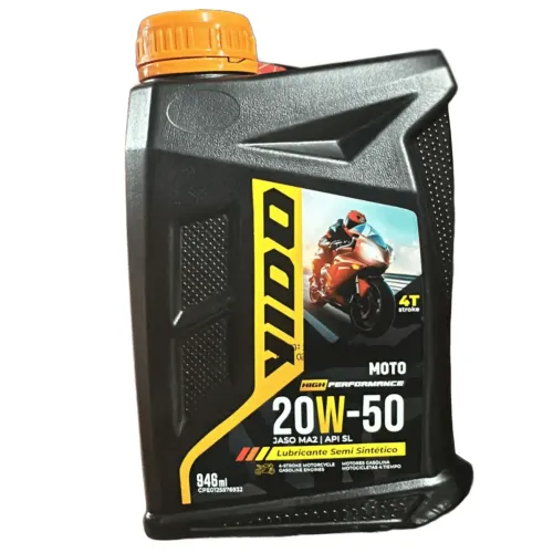 Aceite 20W50 Semisintético Yidoil 4T Normas Jaso 1lt