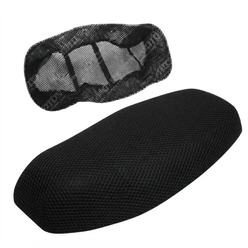 Forro de Asiento Malla Negro XL